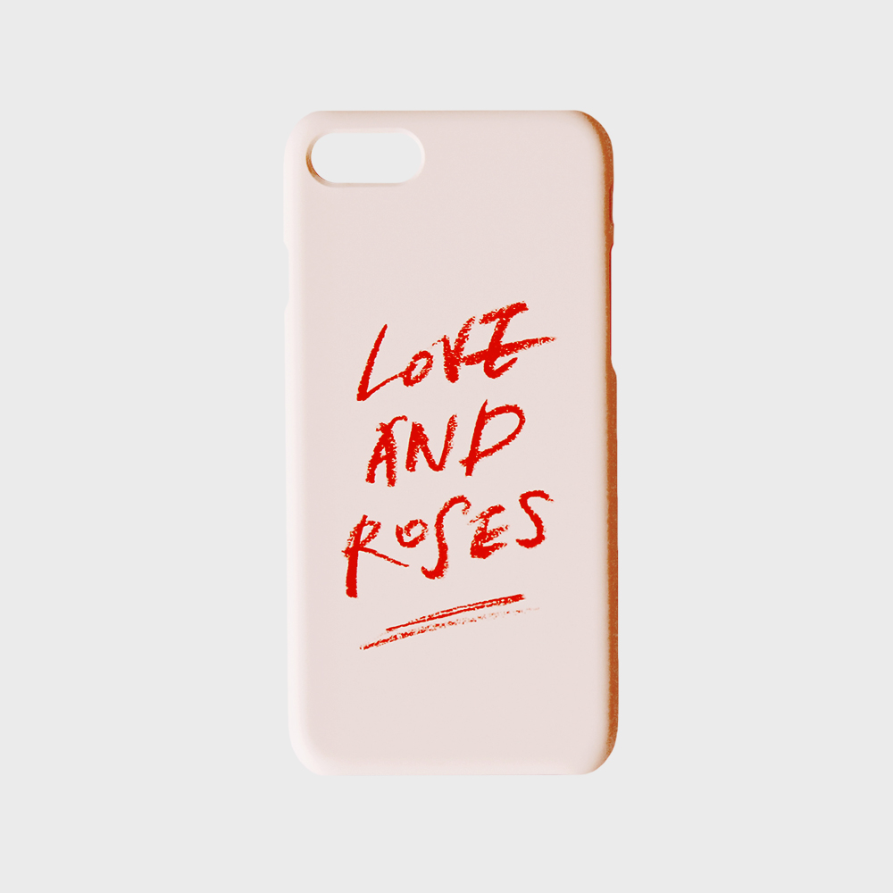Love and roses phone case
